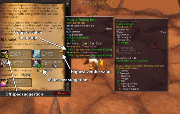 addons for items in wow